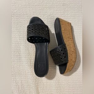 Tory Burch Elaine Wedge Slide Size 8.5